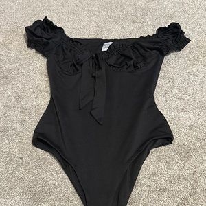 Black bodysuit